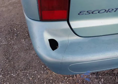 1997 Ford Escort Lx from USA, damaged, VIN 3FALP15P0VR166875